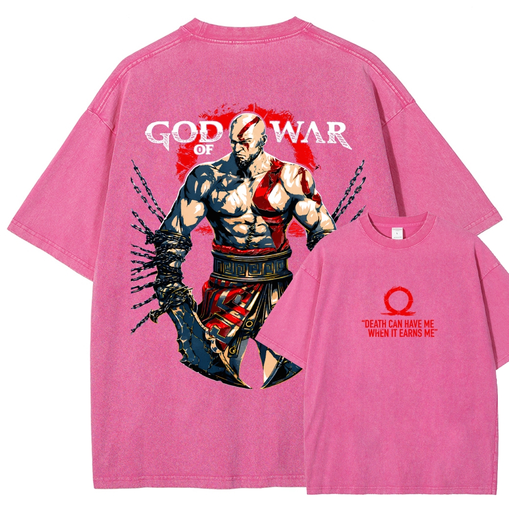 God of War Washed T-shirt 2608004038