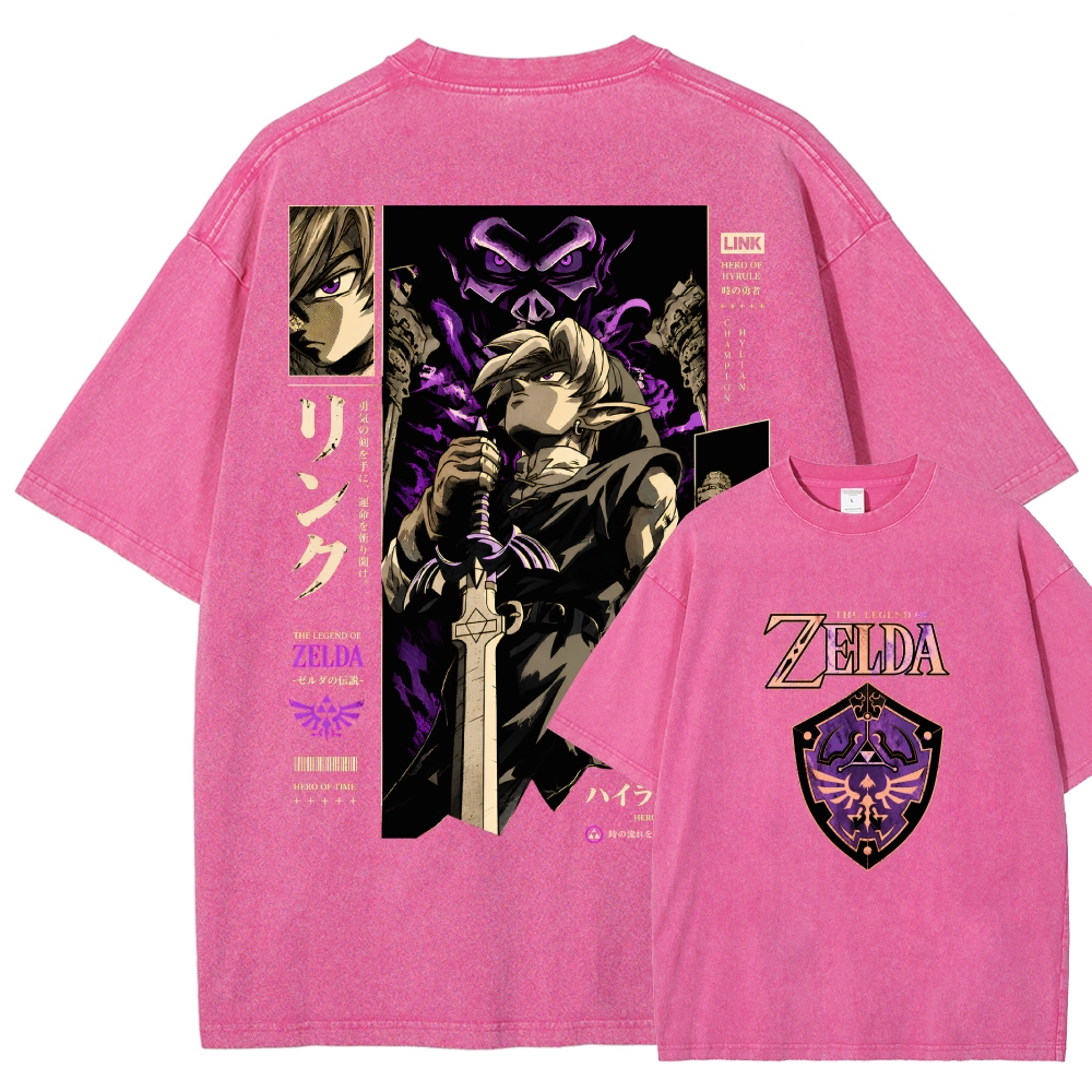 The Legend of Zelda Washed T-shirt 2608004054