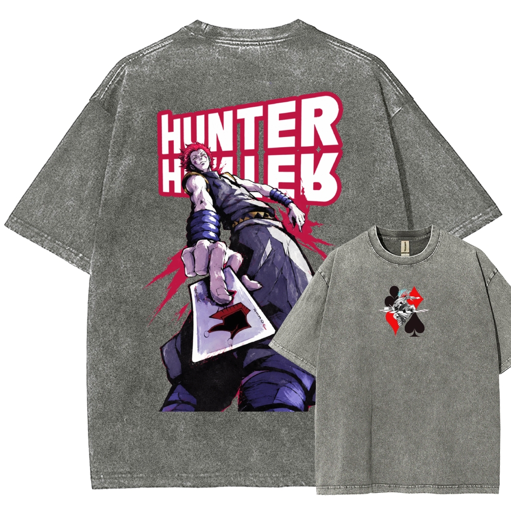 HUNTER×HUNTER Washed T-shirt 2609005460