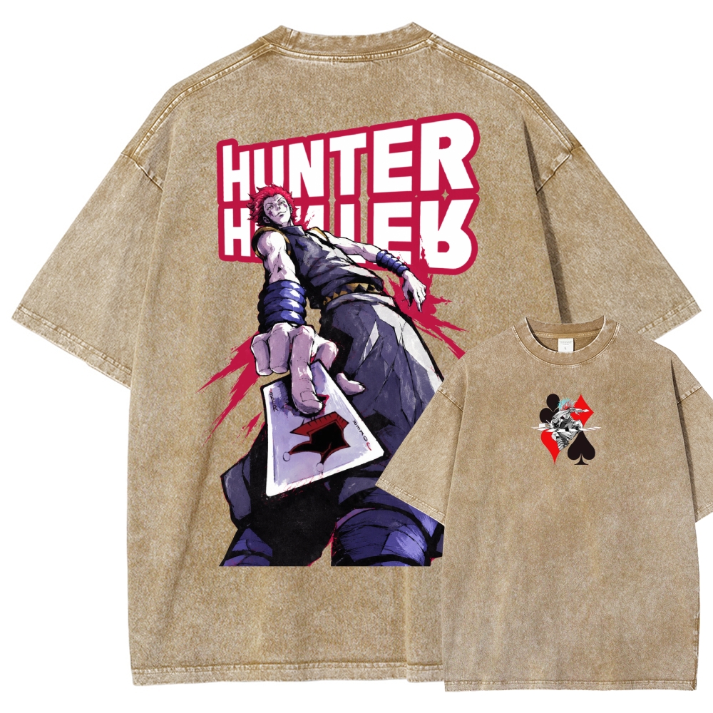 HUNTER×HUNTER Washed T-shirt 2609005460