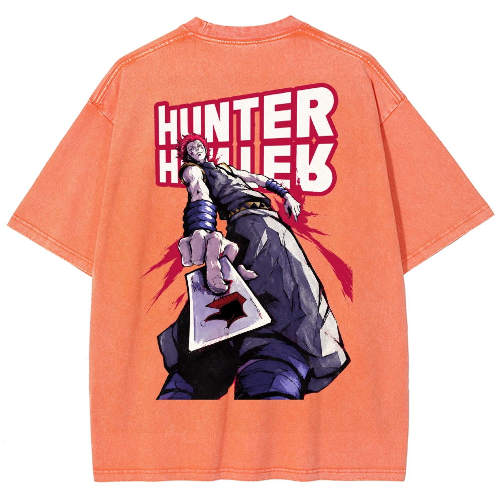HUNTER×HUNTER Washed T-shirt 2609005460