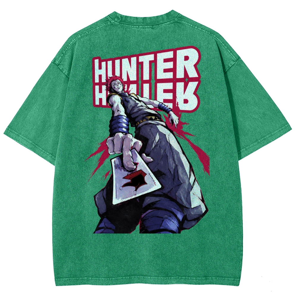 HUNTER×HUNTER Washed T-shirt 2609005460