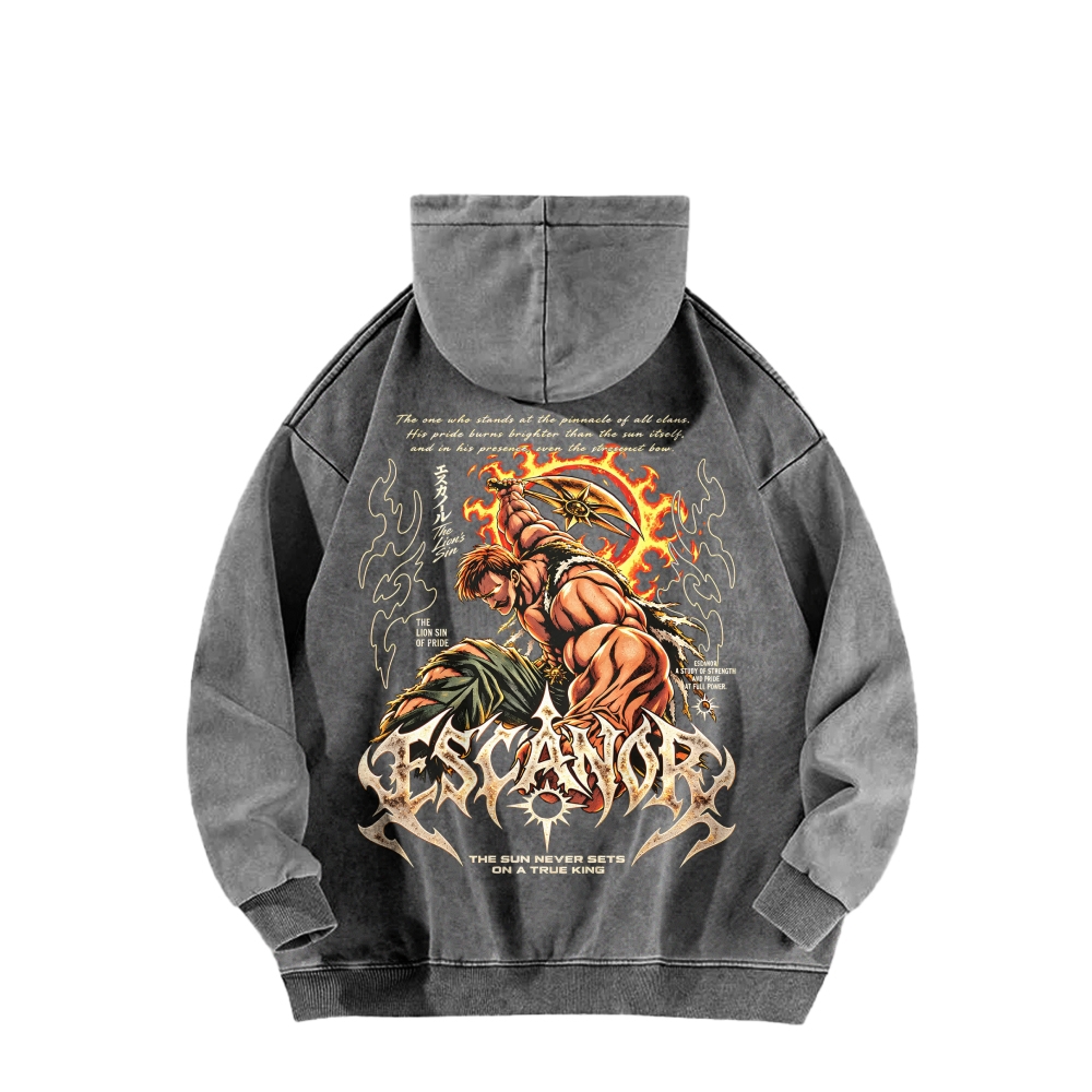 Seven Deadly Sins Unisex washed sweatshirts